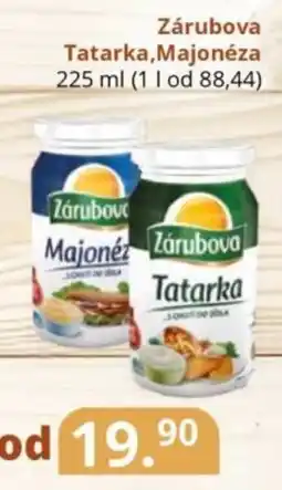 Potraviny CZ Zárubova Tatarka, Majonéza nabídka