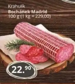 Potraviny CZ Krahulik Bochánek Madrid nabídka