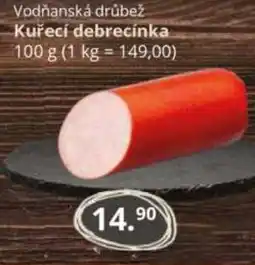 Potraviny CZ Vodňanská drůbež Kuřecí debrecínka nabídka
