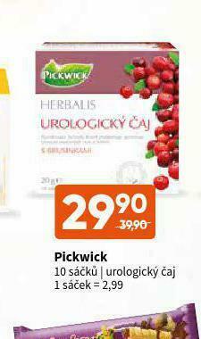 Terno Pickwick čaj nabídka