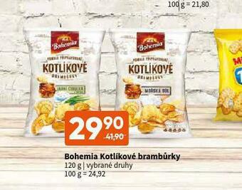 Terno Bohemia kotlíkové brambůrky nabídka
