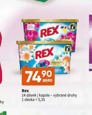 Terno Rex kapsle nabídka