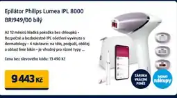 Datart Epilátor Philips Lumea IPL 8000 BRI949/00 bílý nabídka