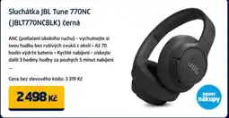 Datart Sluchátka JBL Tune 770NC (JBLT770NCBLK) černá nabídka