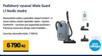 Podlahový vysavač Miele Guard L1 Nordic modrý