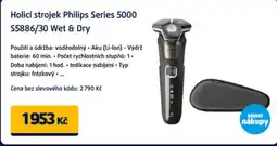 Datart Holicí strojek Philips Series 5000 S5886/30 Wet & Dry nabídka