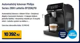 Datart Automatický kávovar Philips Series 2300 LatteGo EP2330/10 nabídka