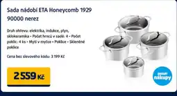 Datart Sada nádobí ETA Honeycomb 1929 90000 nerez nabídka