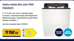 Datart Myčka nádobí AEG série 7000 FSB53927Z nabídka
