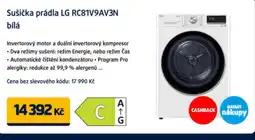 Datart Sušička prádla LG RC81V9AV3N bílá nabídka