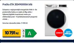 Datart Pračka ETA 355490000A bílá nabídka