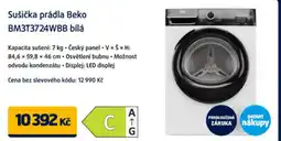 Datart Sušička prádla Beko BM3T3724WBB bílá nabídka