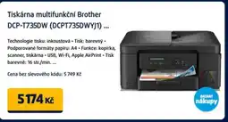 Datart Tiskárna multifunkční Brother DCP-T735DW (DCPT735DWYJ1) nabídka