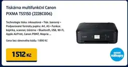 Datart Tiskárna multifunkční Canon PIXMA TS5150 (2228C006) nabídka