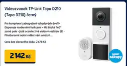 Datart Videozvonek TP-Link Tapo D210 (Tapo D210) černý nabídka