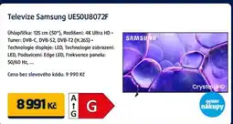 Datart Televize Samsung UE50U8072F nabídka