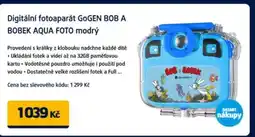 Datart Digitální fotoaparát Gogen Bob a Bobek Aqua foto modrý nabídka