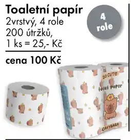 TEDi Toaletní papír nabídka
