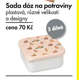 TEDi Sada dóz na potraviny nabídka
