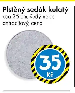TEDi Plstěný sedák kulatý nabídka