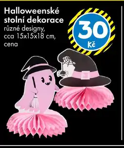 TEDi Halloweenské stolní dekorace nabídka