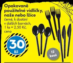 TEDi Opakovaně použitelné vidličky, nože nebo lžíce nabídka
