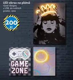 TEDi LED obraz na plátně nabídka