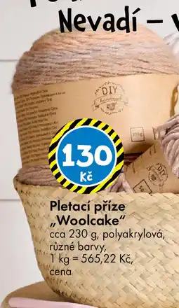 TEDi Pletací příze Woolcake" nabídka