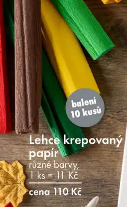 TEDi Lehce krepovaný papír nabídka