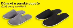 TEDi Dámské a pánské papuče nabídka