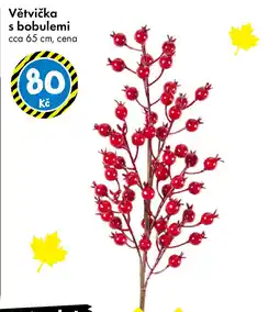 TEDi Větvička s bobulemi nabídka