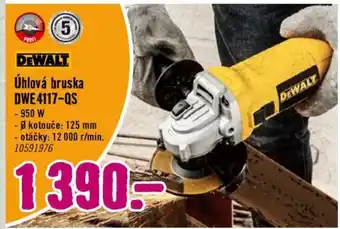 Hornbach DEWALT Úhlová bruska DWE4117-QS nabídka