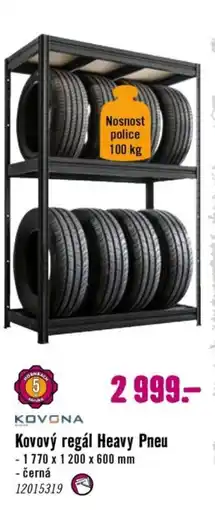 Hornbach Kovový regál Heavy Pneu nabídka