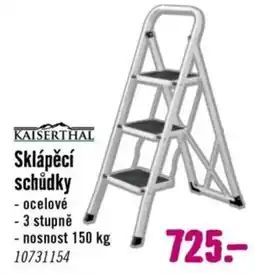 Hornbach Sklápěcí schůdky nabídka