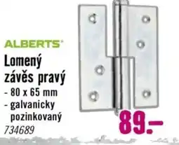 Hornbach Lomený závěs pravý nabídka