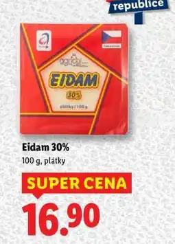 Lidl Eidam 30 % nabídka