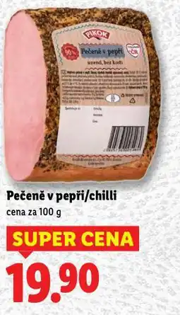 Lidl Pečeně v chilli nabídka