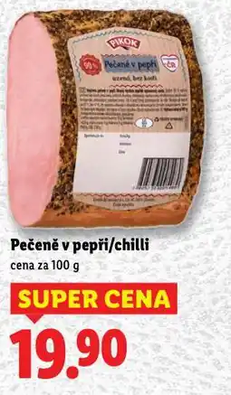 Lidl Pečeně v pepři nabídka