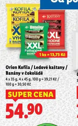 Lidl Ledové kaštany nabídka