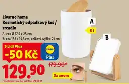 Lidl Livarno home zrcadlo nabídka