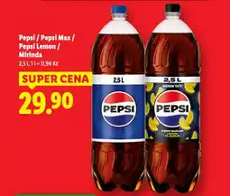 Lidl Pepsi max nabídka