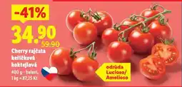 Lidl Charry rajčata keříková koktejlová nabídka