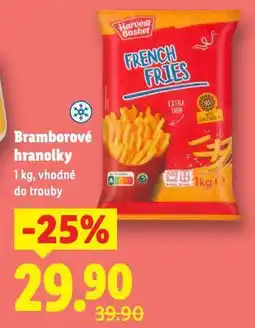 Lidl Bramborové hranolky nabídka