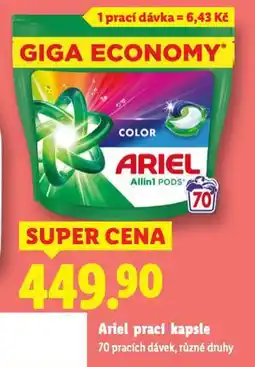 Lidl Ariel prací prášek nabídka