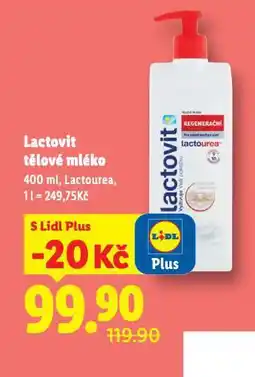 Lidl Lactovit tělové mléko nabídka