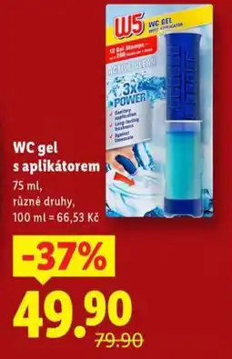Lidl Wc gel s aplikátorem nabídka