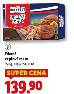 Lidl Trané vepřové maso nabídka