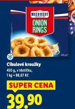 Lidl Cibulové kroužky nabídka