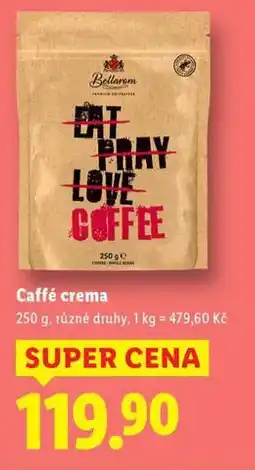 Lidl Caffé crema nabídka