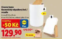 Lidl Livarno home kosmetický odpadkový koš nabídka